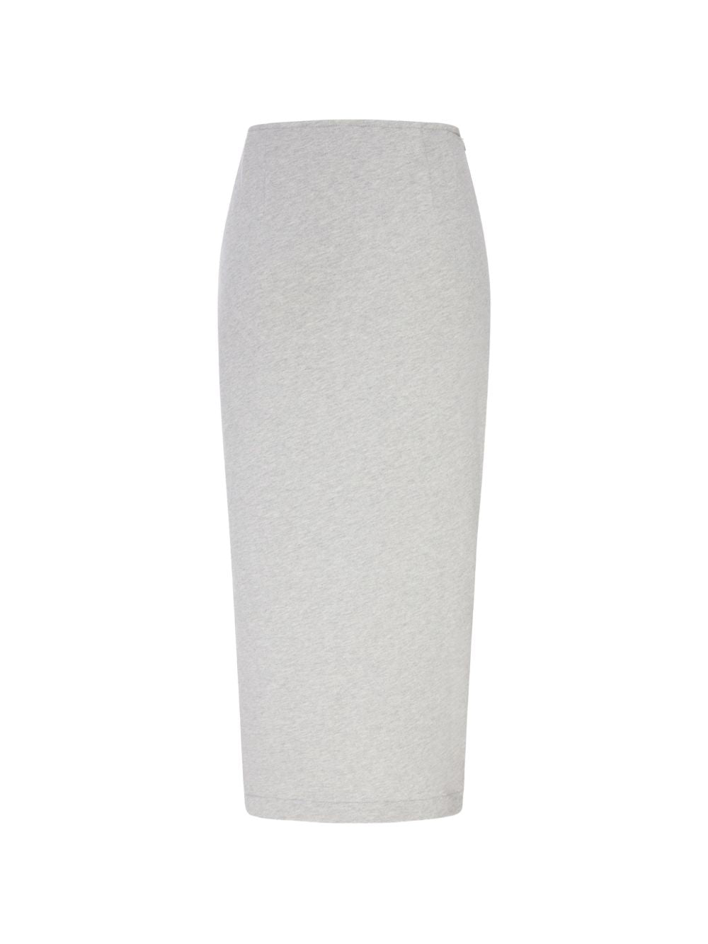 Fitted draped skirt in cotton 011130 4612813 DRIES VAN NOTEN 