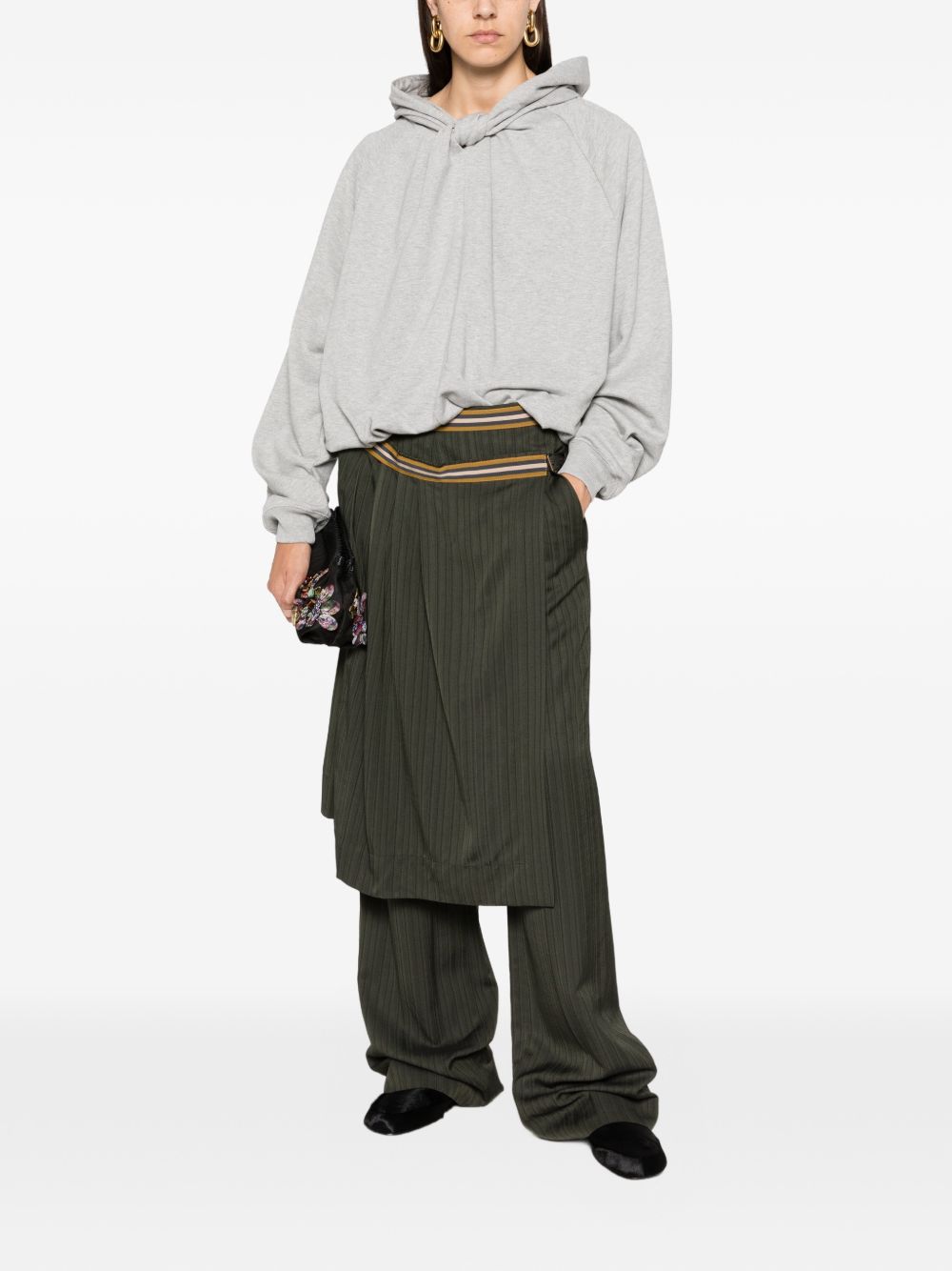 Oversized cocoon hoodie 011135 4612813 DRIES VAN NOTEN 