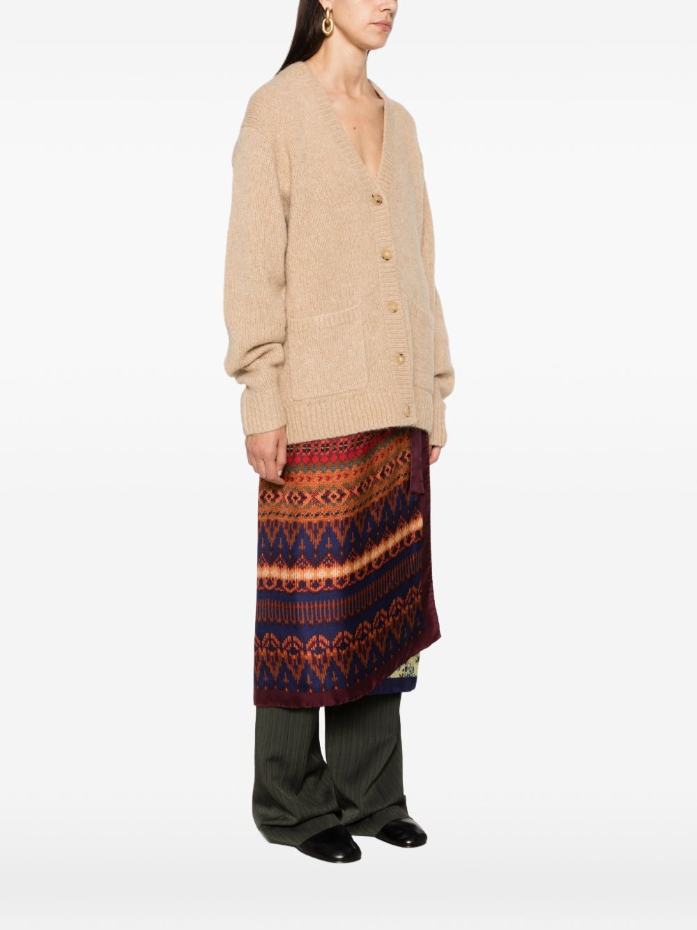 V- neck cardigan 011204 4709005 DRIES VAN NOTEN 