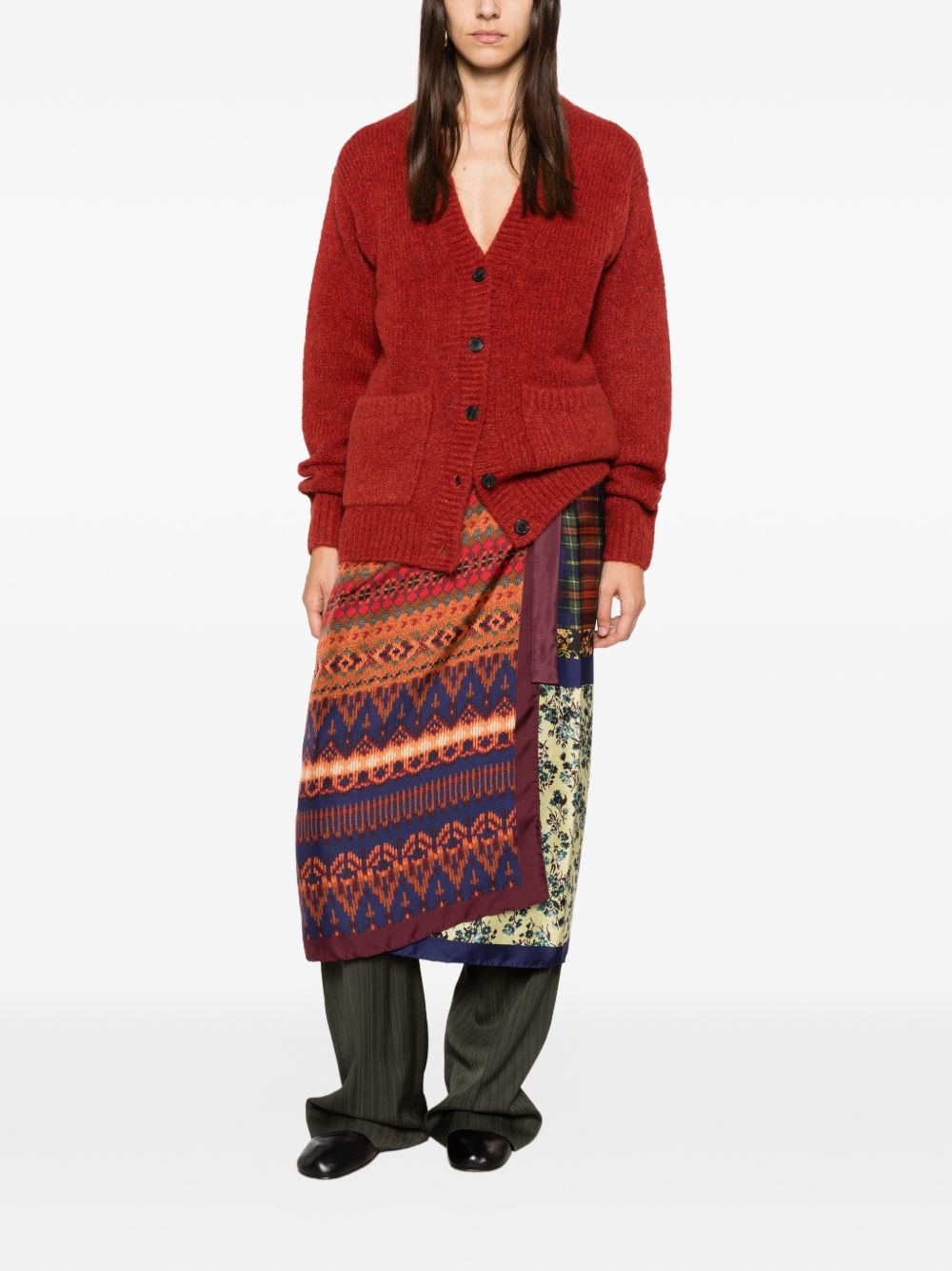 V- neck cardigan 011204 4709360 DRIES VAN NOTEN 
