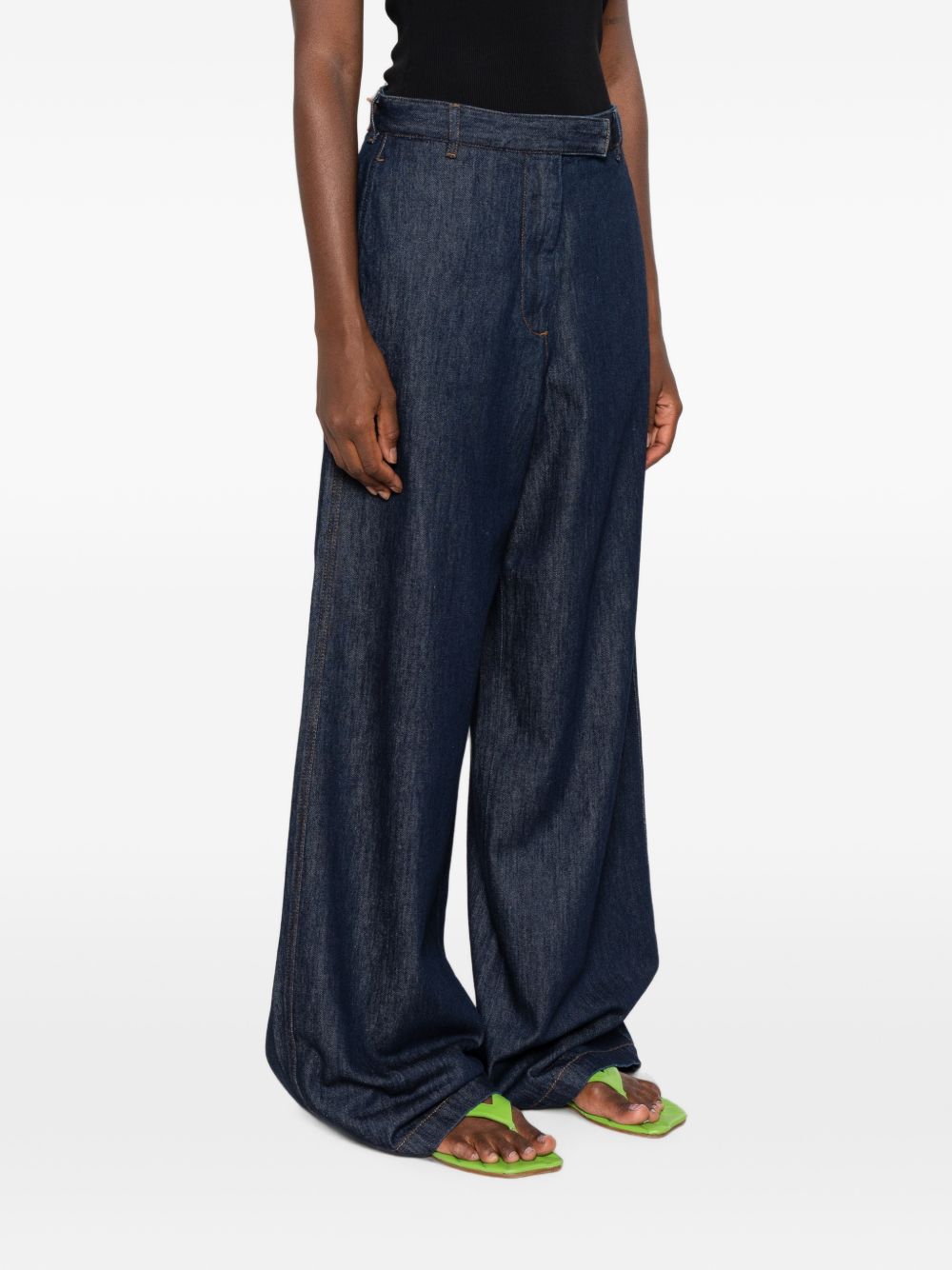 Penn jeans with logo patch 130911 4401507 DRIES VAN NOTEN 
