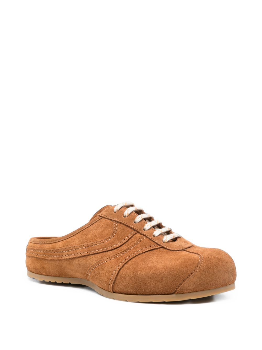 Suede sneaker mules 131705 0106712 DRIES VAN NOTEN 