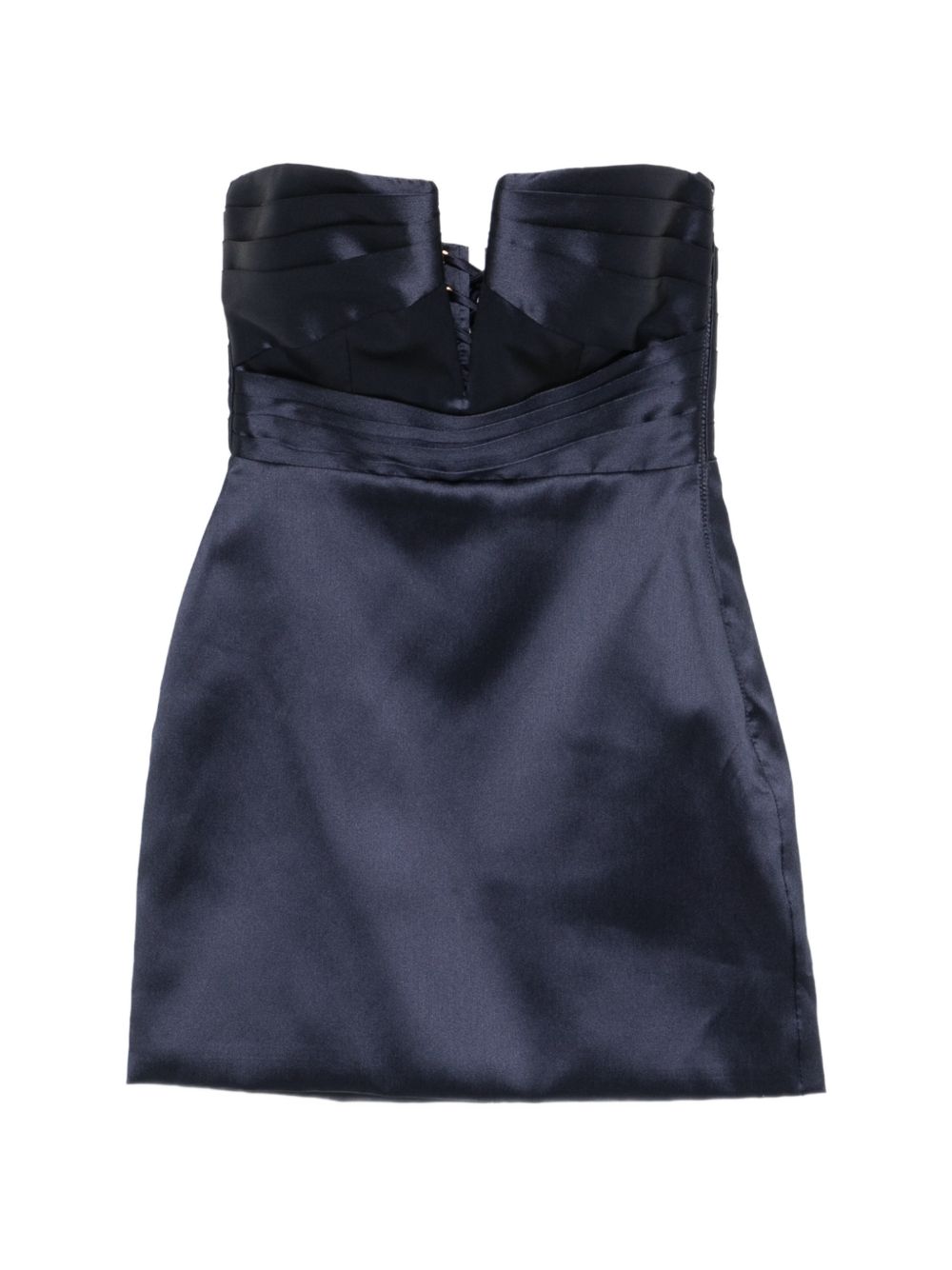 Mini dress in gazar fabric AB02767E2 H88 ELISABETTA FRANCHI 