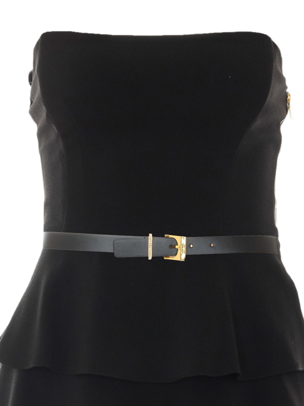 belted tiered dress AB97966E2 110 ELISABETTA FRANCHI 