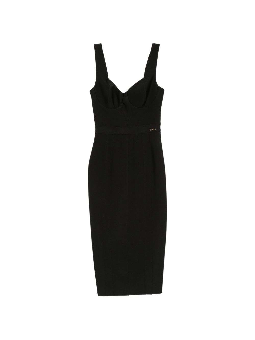 sweetheart-neck midi dress AB98566E2 110 ELISABETTA FRANCHI 