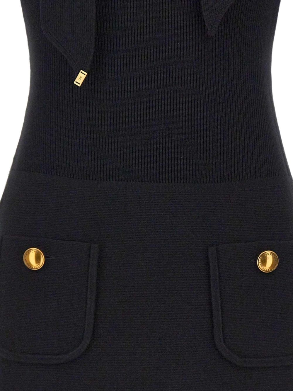Mini knit dress with jewel buttons AM04S66E2 110 ELISABETTA FRANCHI 