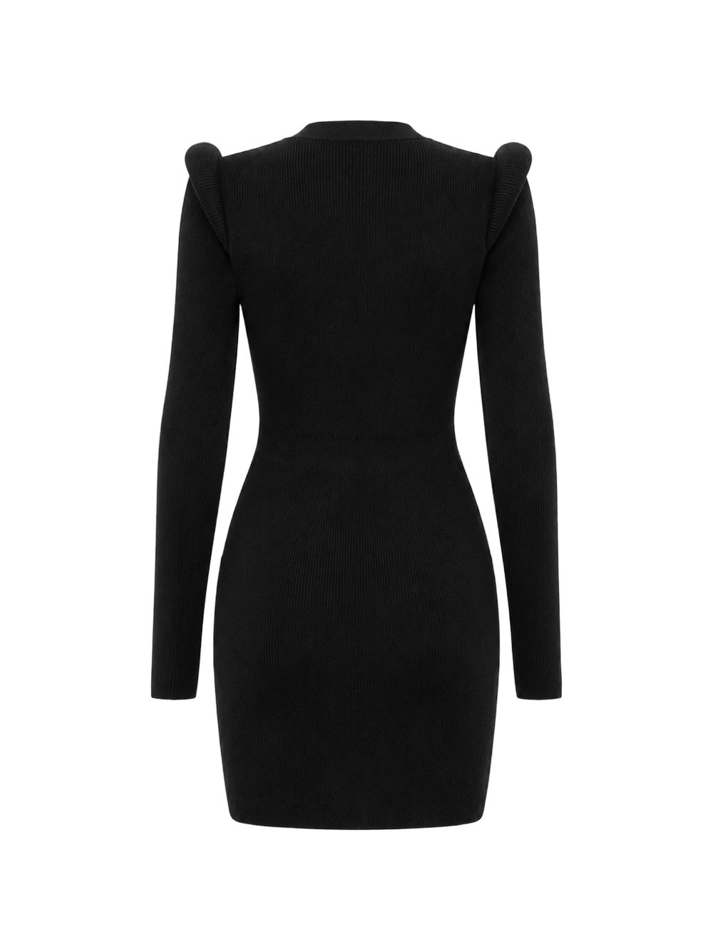 Knitted mini dress with 3D details AM13S66E2 110 ELISABETTA FRANCHI 