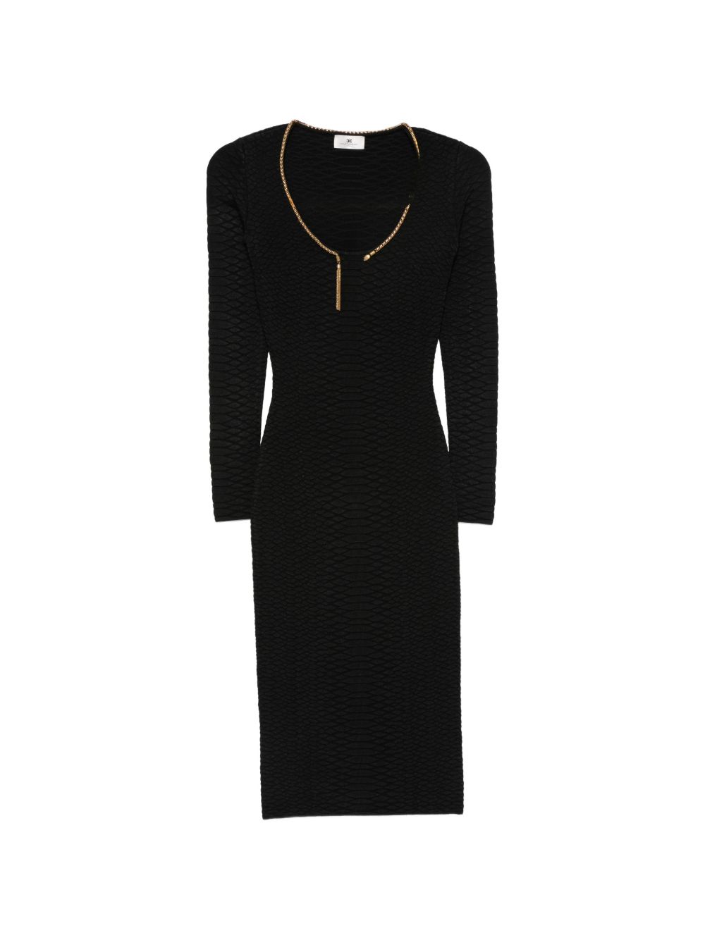 Snakeskin knit dress AM30S67E2 110 ELISABETTA FRANCHI 