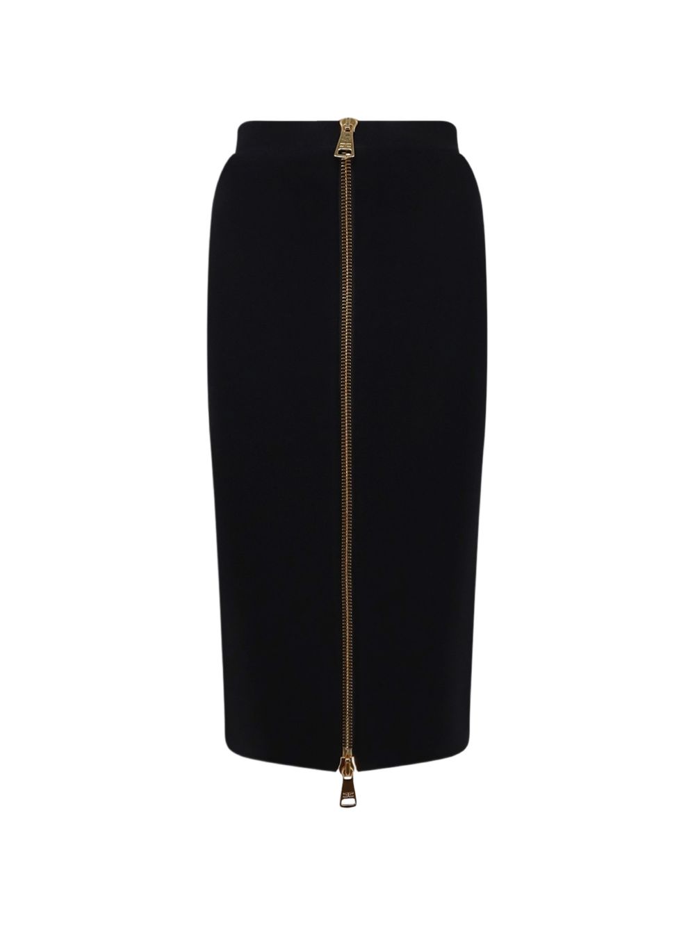 Knitted skirt with zip GK28B66E2 110 ELISABETTA FRANCHI 
