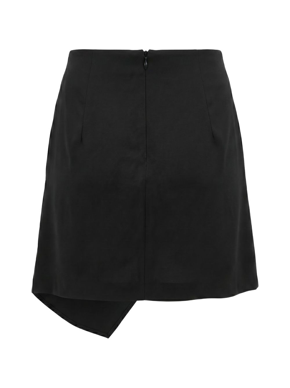 Light crepe miniskirt with bow GO19966E2 110 ELISABETTA FRANCHI 