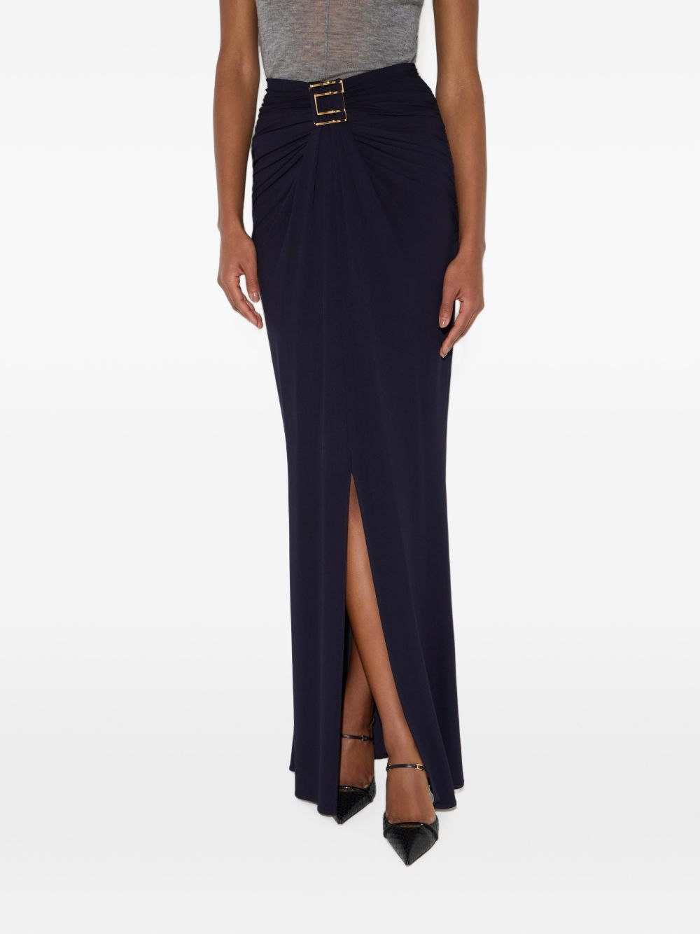 Crêpe jersey skirt GO25167E2 H88 ELISABETTA FRANCHI 