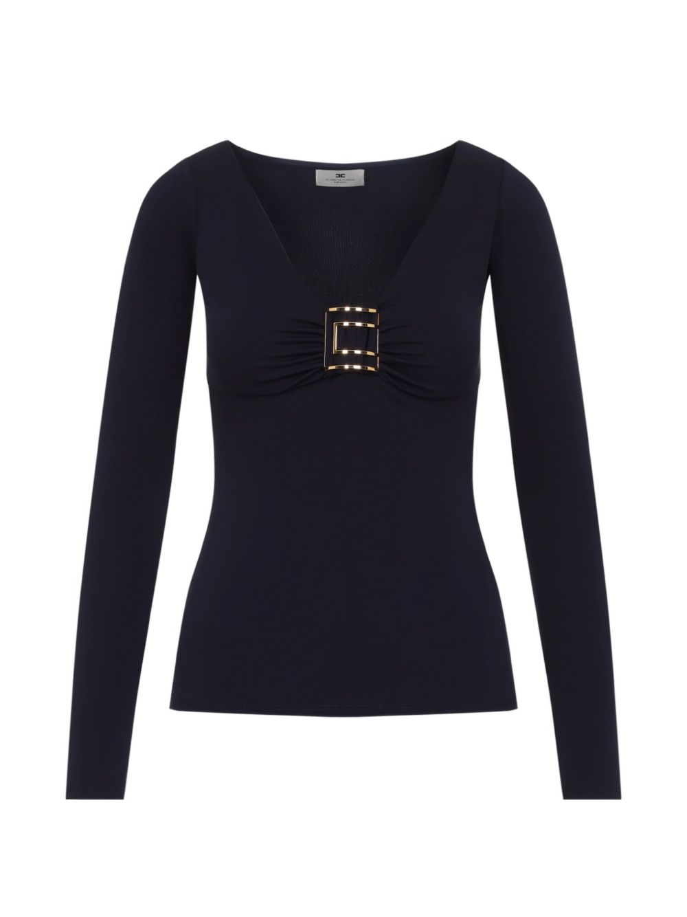 Jersey shirt with jewel logo MD00567E2 H88 ELISABETTA FRANCHI 