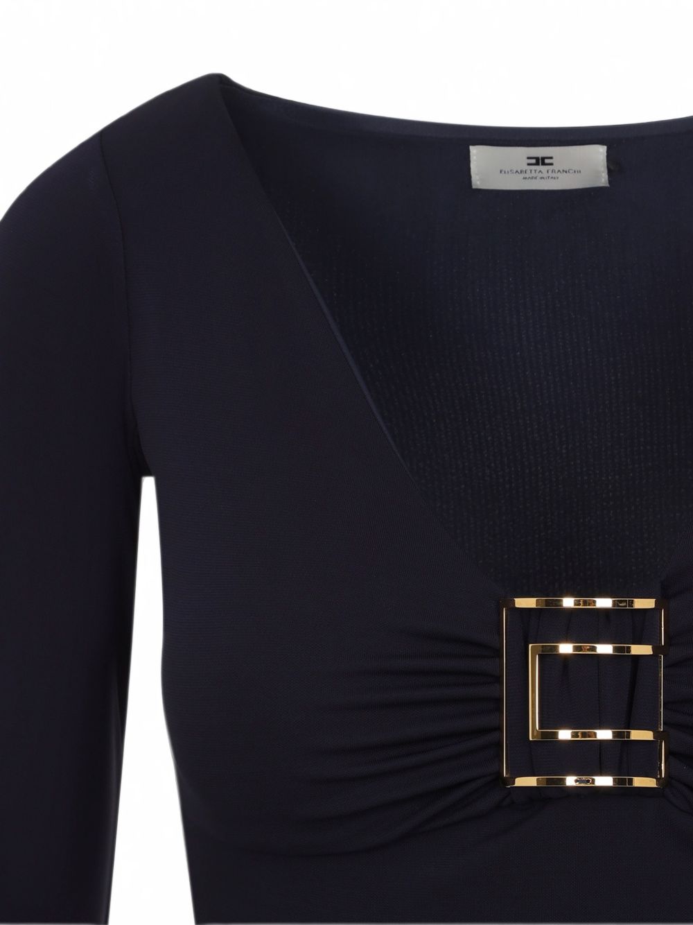 Jersey shirt with jewel logo MD00567E2 H88 ELISABETTA FRANCHI 