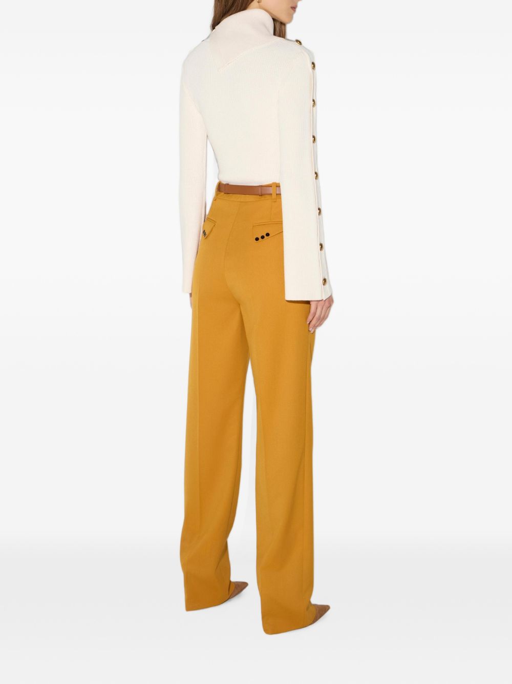 Knitted sweater with jewel buttons MK03S66E2 193 ELISABETTA FRANCHI 