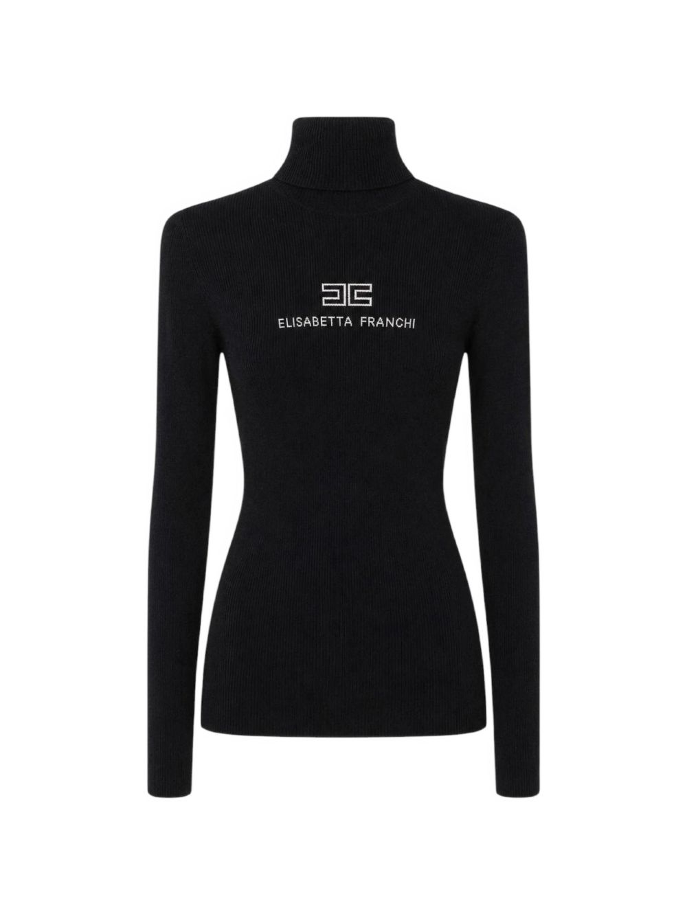 Ribbed knit turtleneck MK18B66E2 685 ELISABETTA FRANCHI 