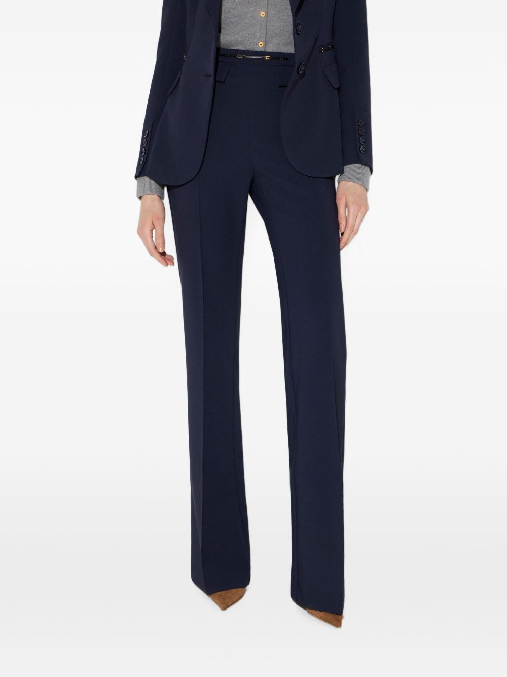 Double stretch crepe trousers PA19666E2 H88 ELISABETTA FRANCHI 