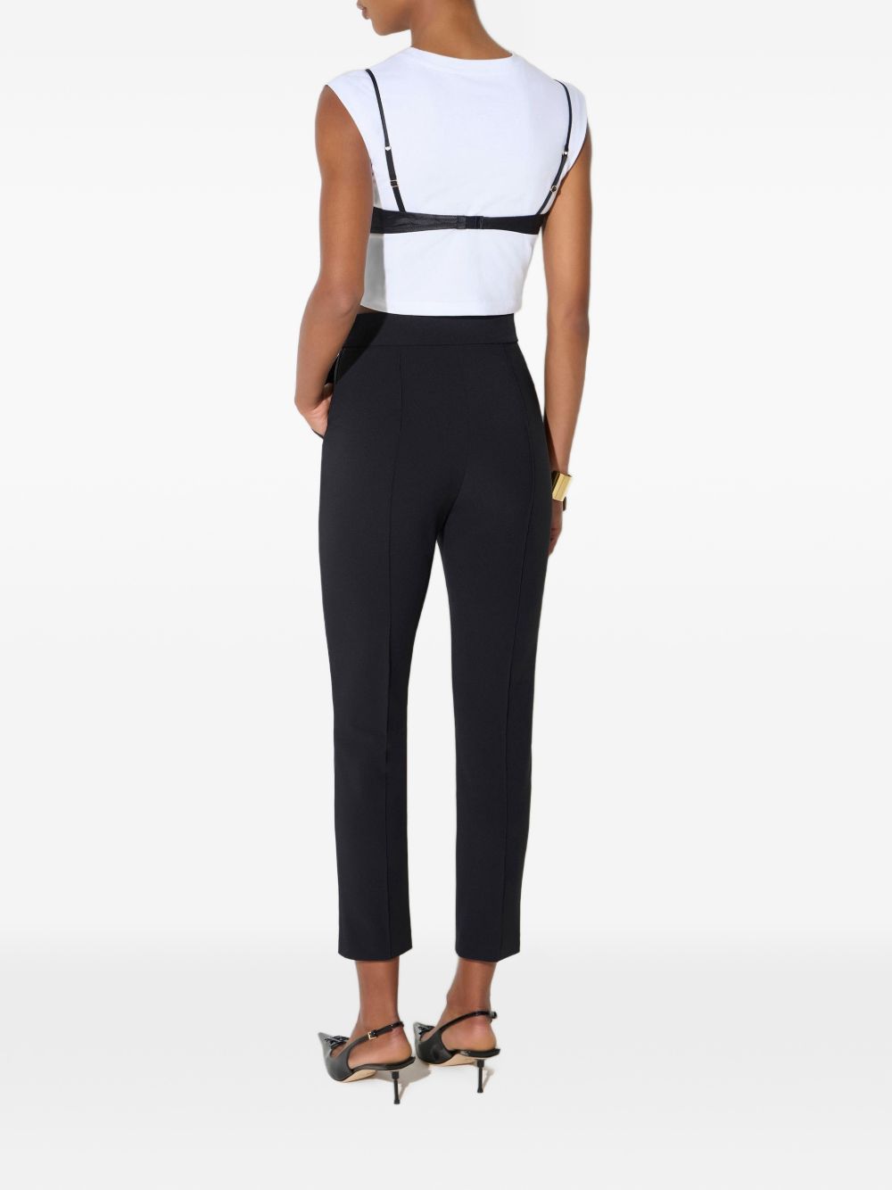 Technical fabric trousers PA22067E2 110 ELISABETTA FRANCHI 