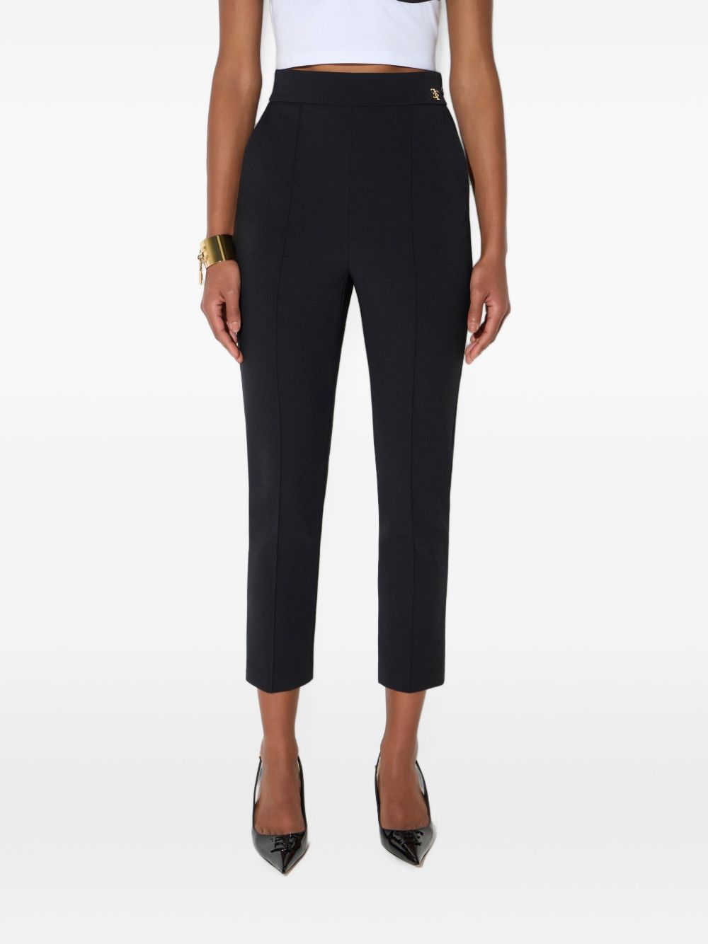 Technical fabric trousers PA22067E2 110 ELISABETTA FRANCHI 