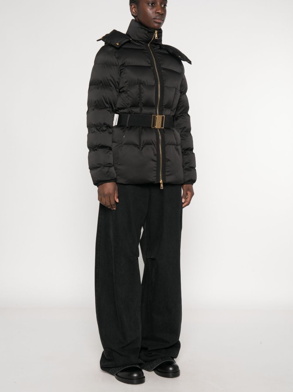 Down jacket in sail fabric PI92D66E2 110 ELISABETTA FRANCHI 