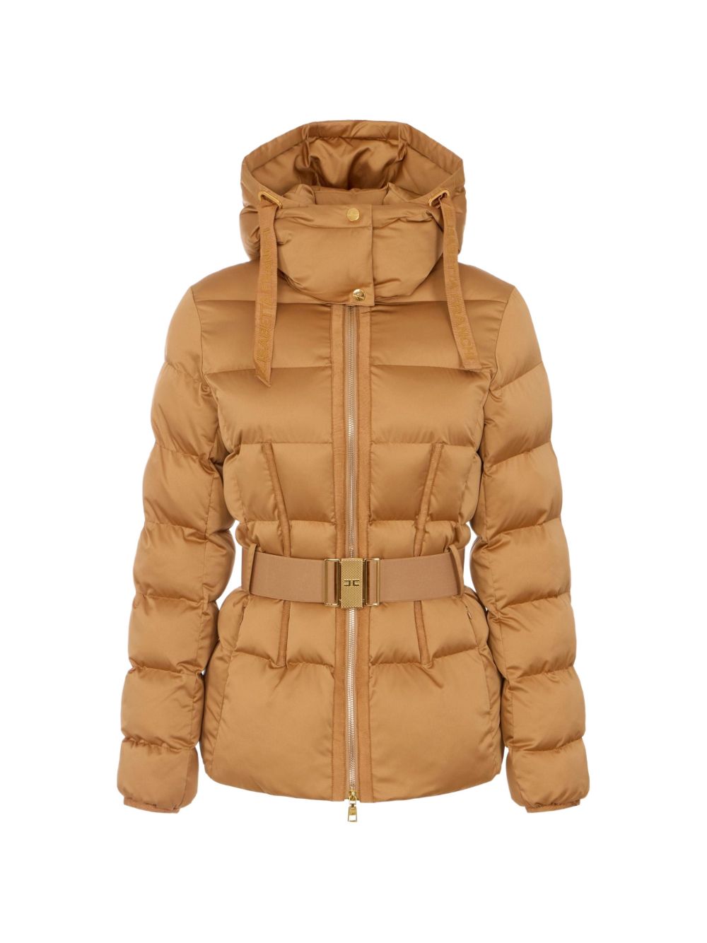 down jacket in voile fabric PI92D66E2 AI6 ELISABETTA FRANCHI 