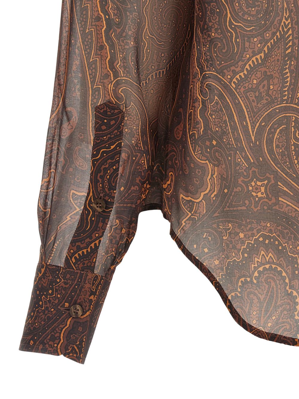 Paisley-print ruffled shirt WRIA0118 99SA124X0865 ETRO 