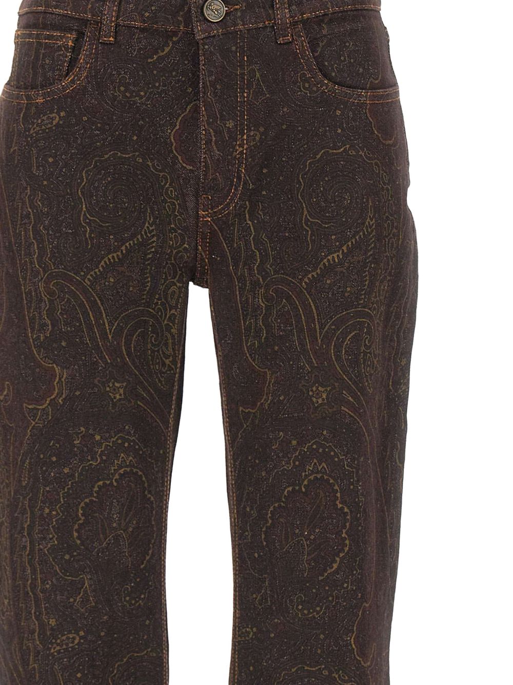 Paisley-print jeans WRNB0043 AK1F7X0865 ETRO 