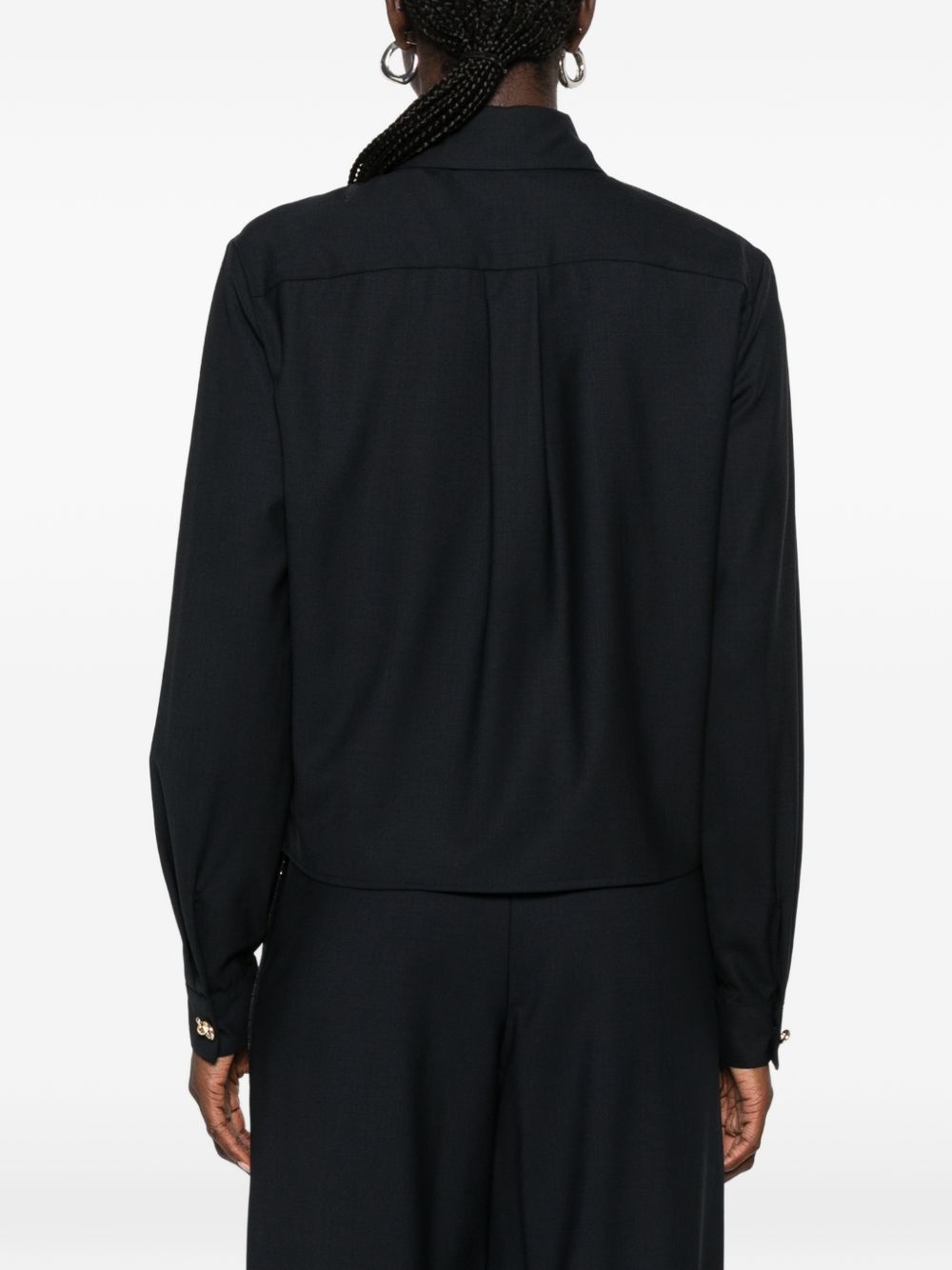 jewel-embellished concealed-fastening shirt CAD216F312D620 5146 FABIANA FILIPPI 