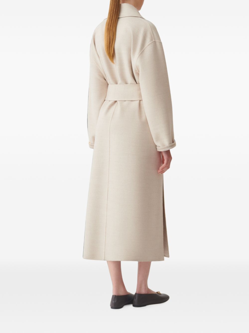 belted wool coat CTD216F195M261 0164 FABIANA FILIPPI 