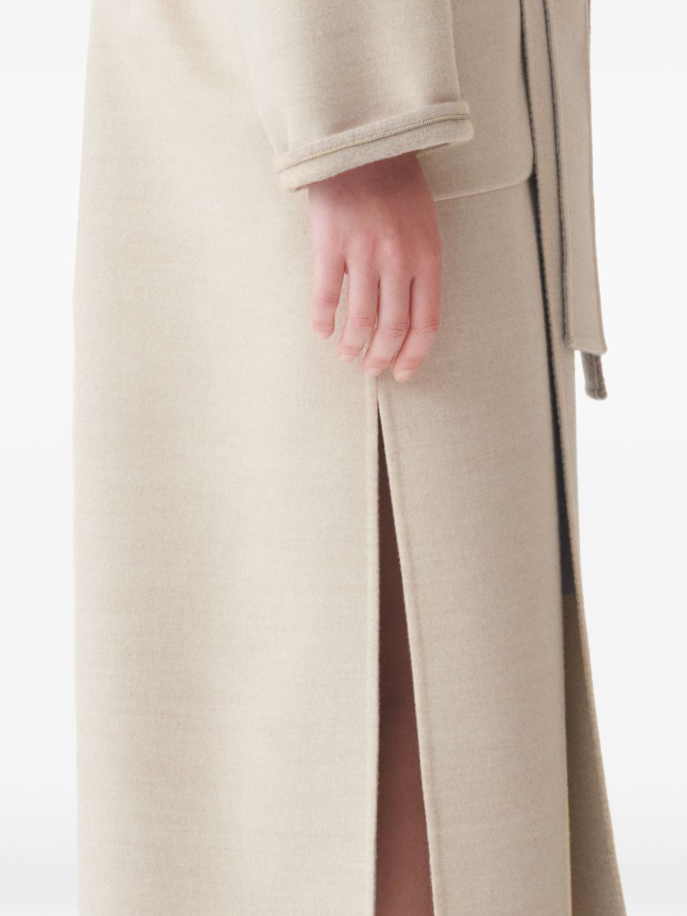 belted wool coat CTD216F195M261 0164 FABIANA FILIPPI 