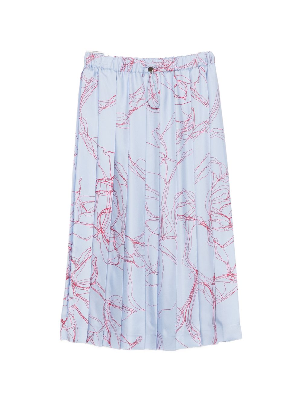Abstract-print pleated midi skirt GND216F339 M3075157 FABIANA FILIPPI 