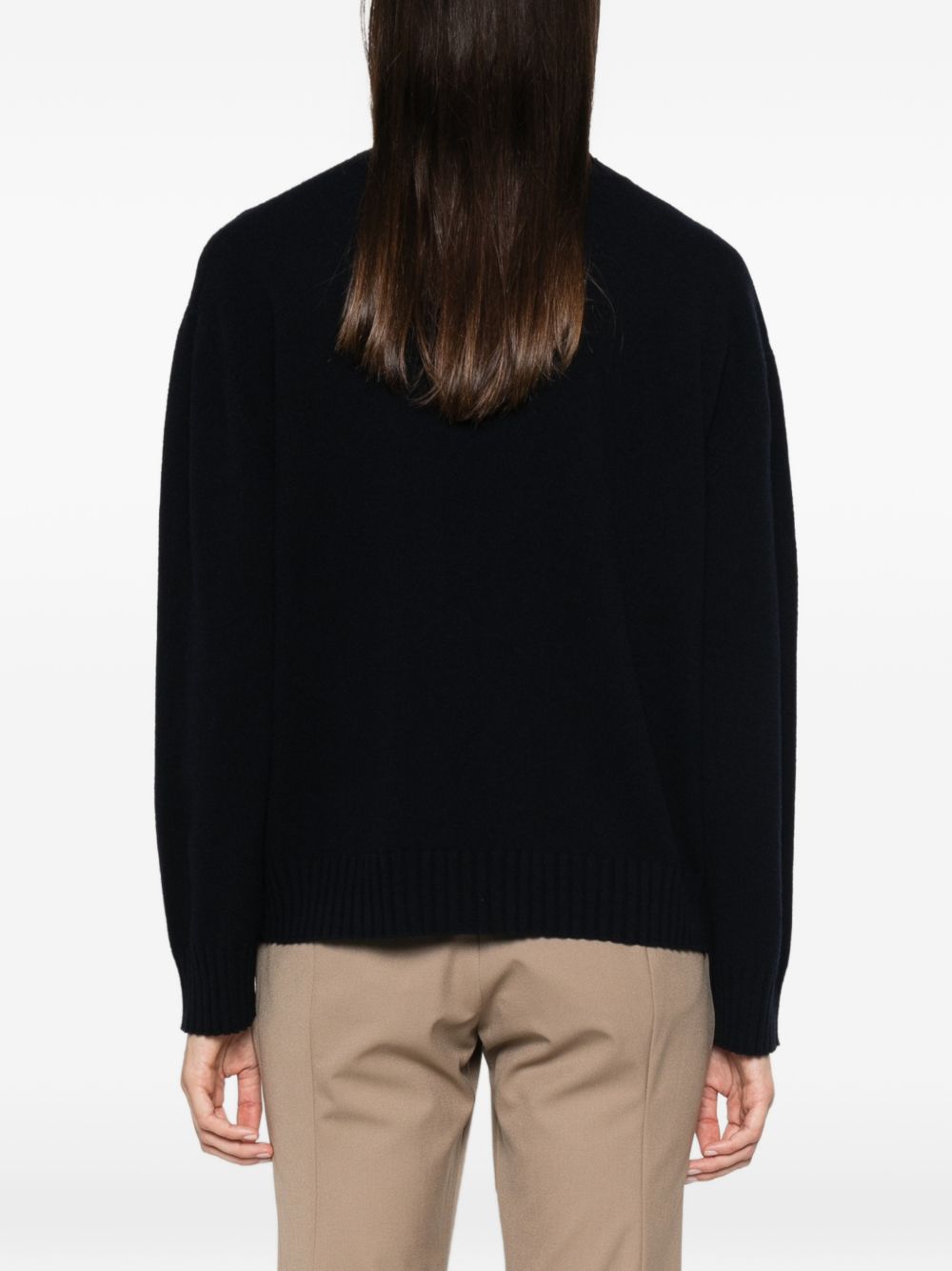 V-neck ribbed-trim sweater MAD216F015 M2815146 FABIANA FILIPPI 