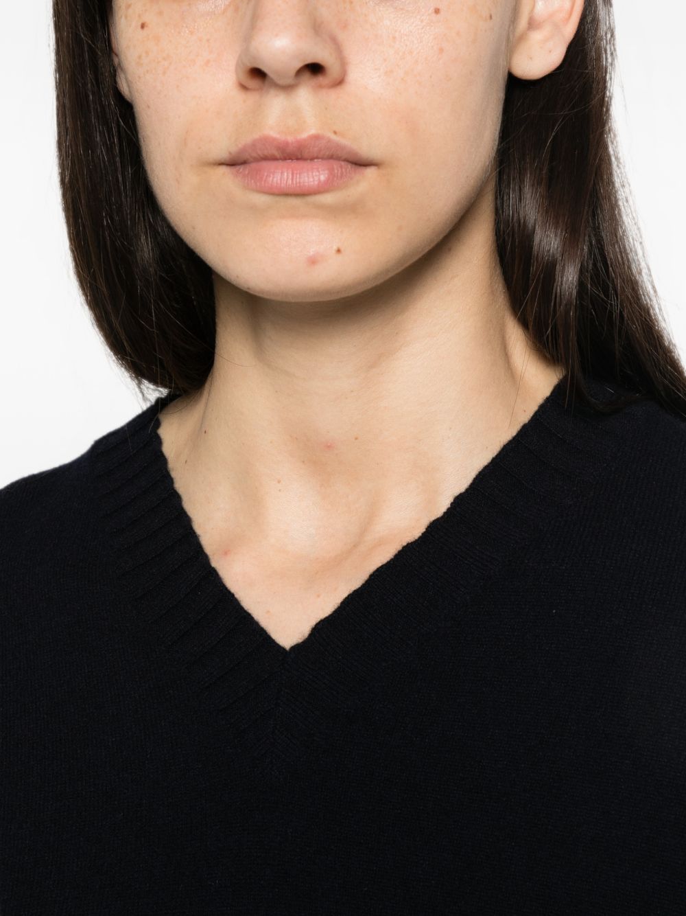 V-neck ribbed-trim sweater MAD216F015 M2815146 FABIANA FILIPPI 
