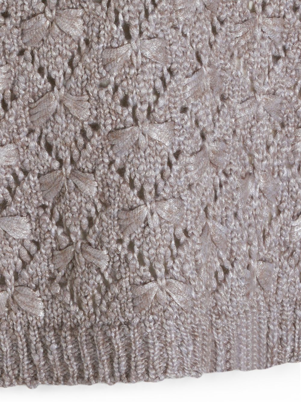 open-knit short-sleeve sweater MAD216F101 M3158206 FABIANA FILIPPI 