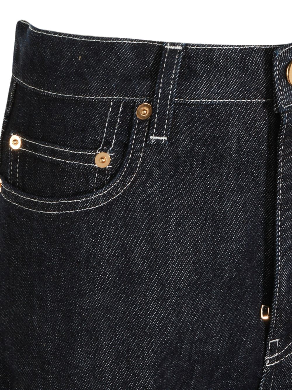 contrast-stitch jeans PAD216F286M277 VR1 FABIANA FILIPPI 