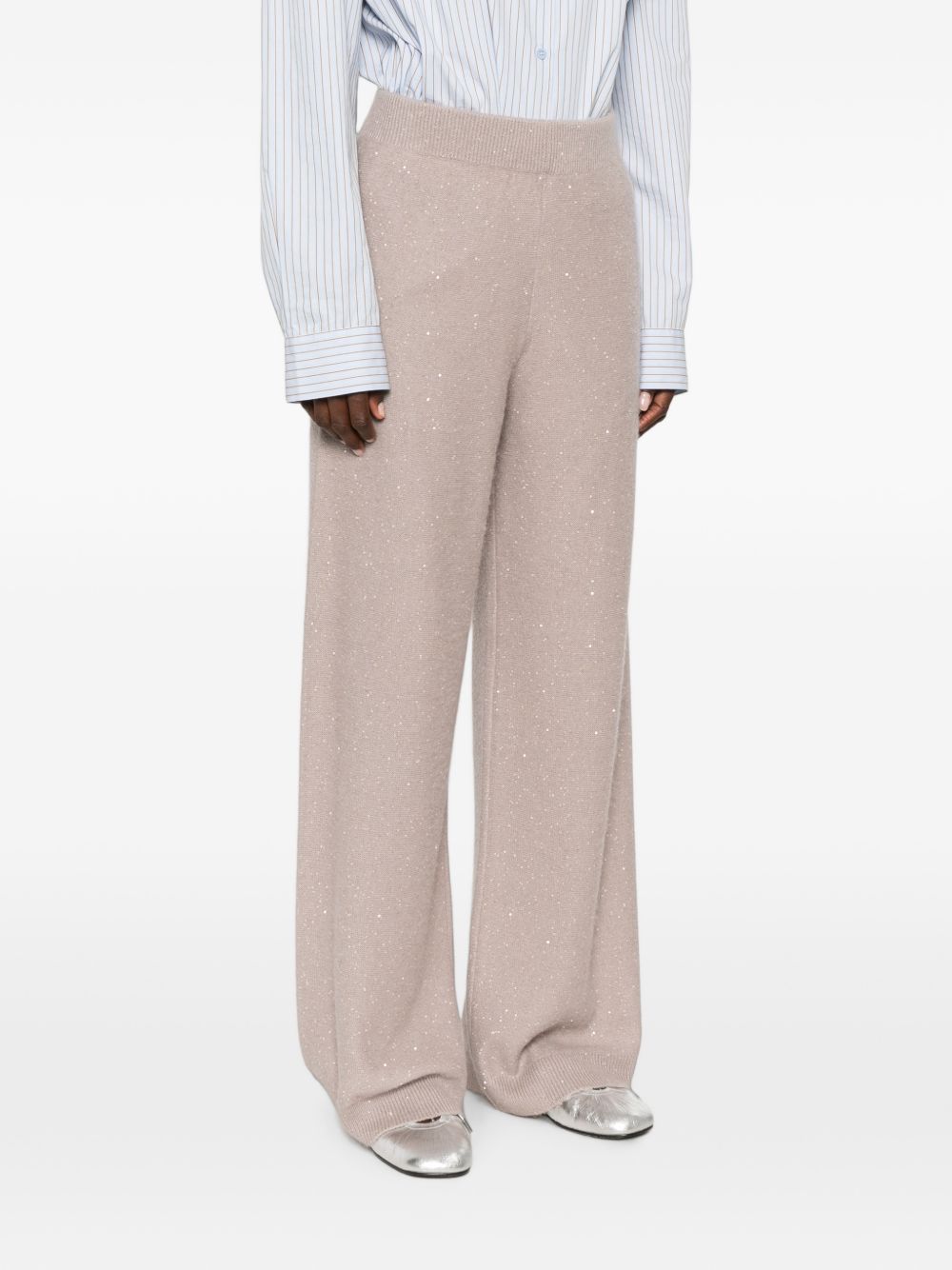 sequin-embellished trousers PAD216F391 D2960165 FABIANA FILIPPI 