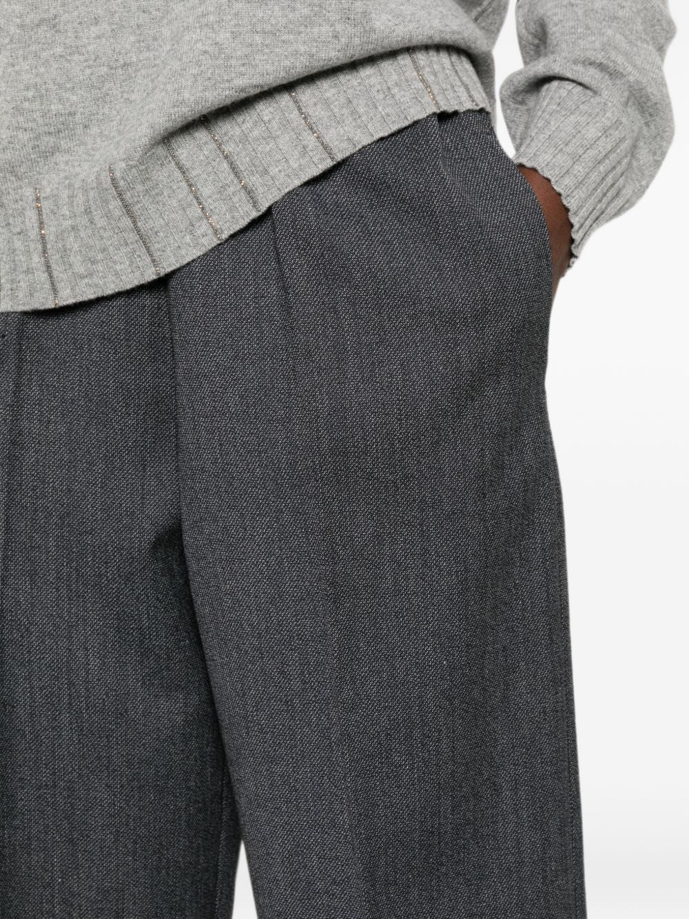 Trevi elasticated-waistband trousers PAD216F456 M267VR2 FABIANA FILIPPI 