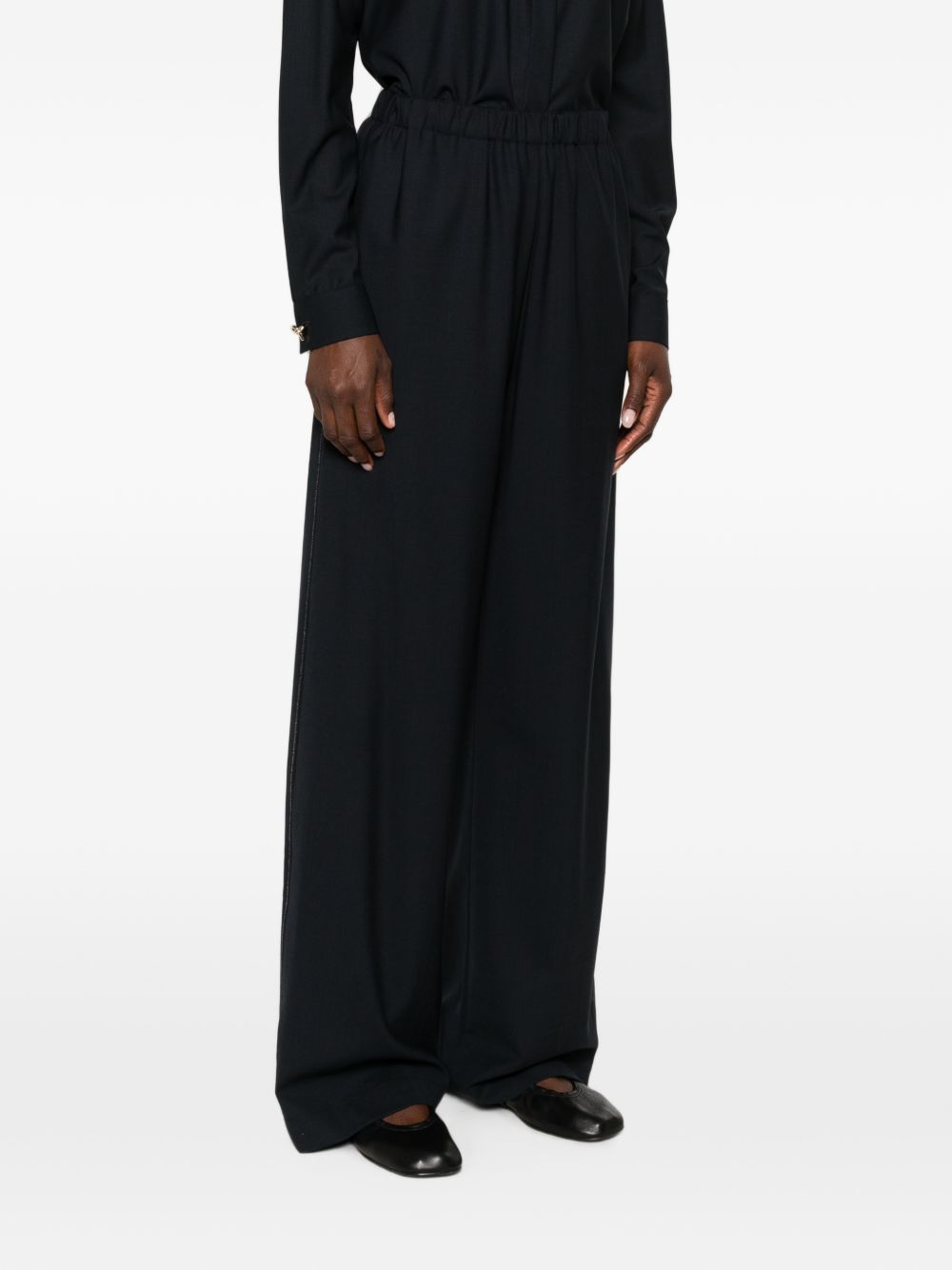 Trevi beaded-trim trousers PAD216F456M298 5146 FABIANA FILIPPI 