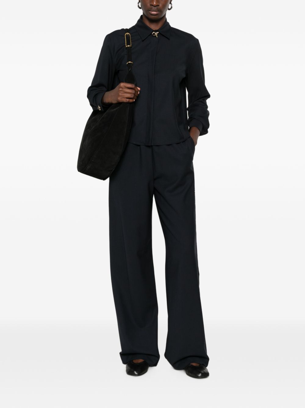 Trevi beaded-trim trousers PAD216F456M298 5146 FABIANA FILIPPI 