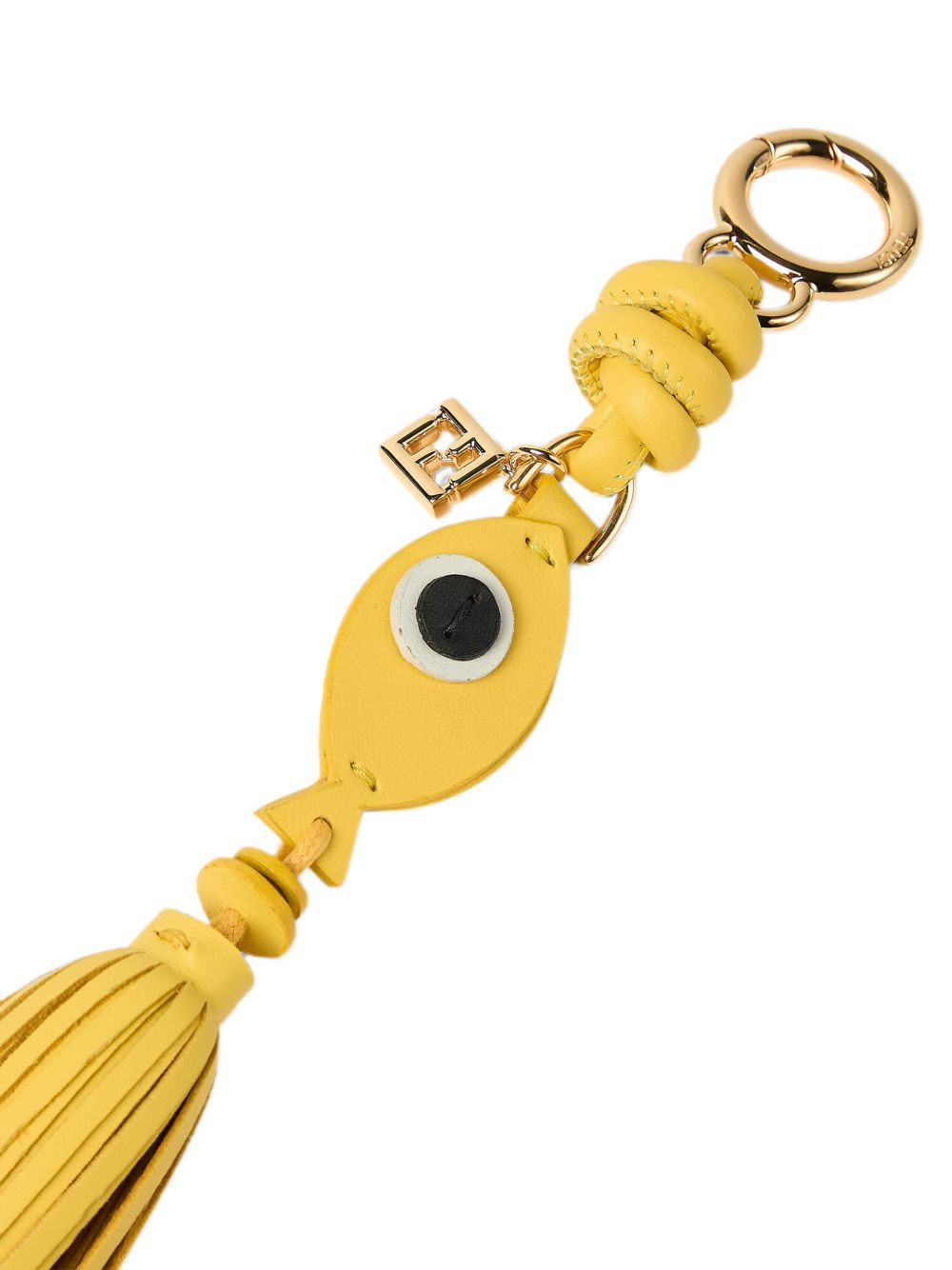 Broom Fish leather charm 7AS526 A5DYF1WMC FENDI 