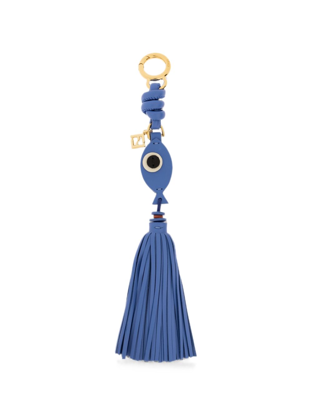 Broom Fish leather charm 7AS526 A5DYF1WMY FENDI 