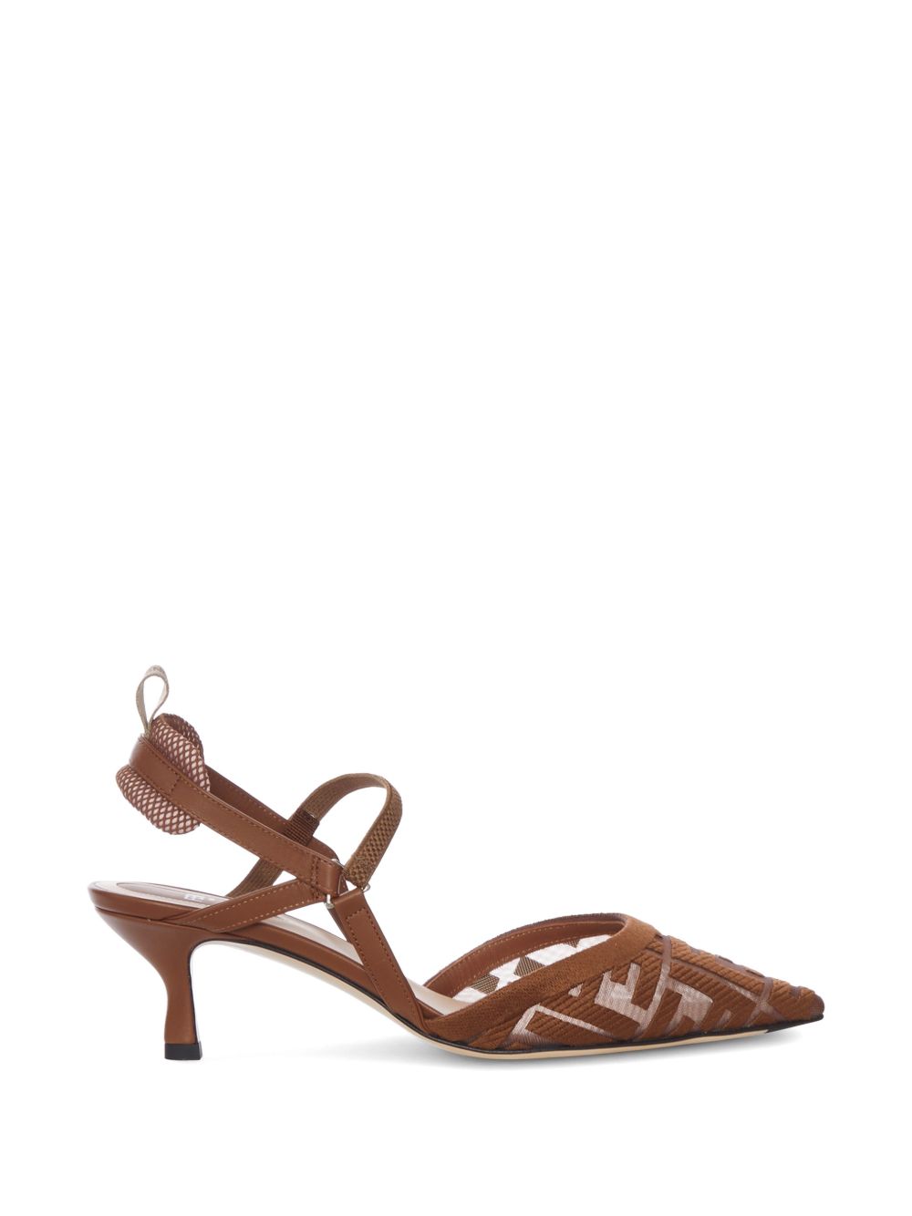 Colibrì Lite medium-heeled slingbacks with FF embroidery 8J8558 AY0MF1XHR FENDI 