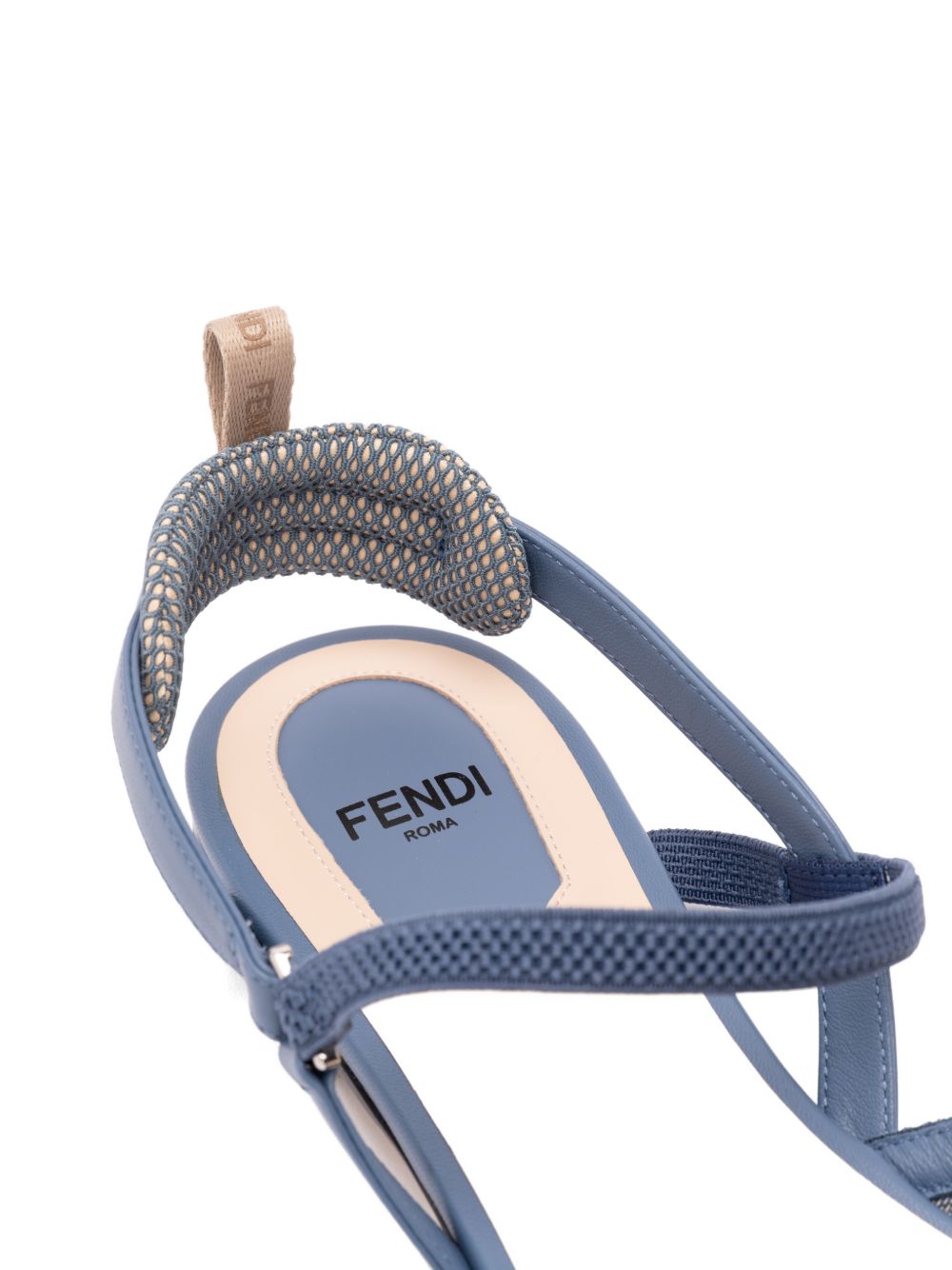 Colibrì Lite mesh flat slingbacks with FF embroidery 8J8559 AY0MF1XHP FENDI 