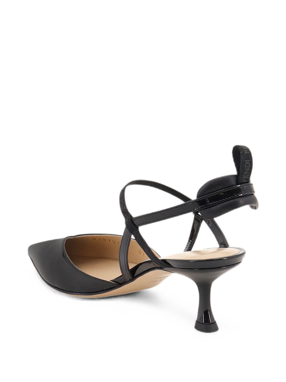 Very Colibrì medium-heeled slingbacks 8J9131 NEHF0QA1 FENDI 