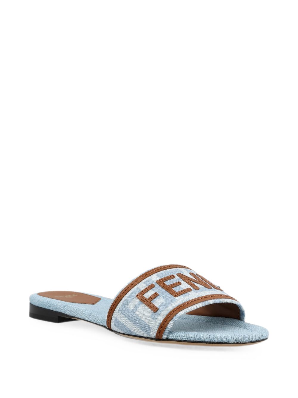Fendi Sunshine jacquard slides 8R8092 AY2ZF1XIA FENDI 