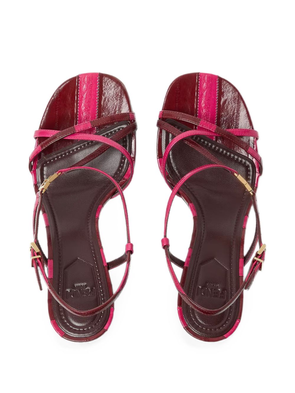 Fendi FFold high-heeled sandals 8X8746 AY2DF1WQH FENDI 