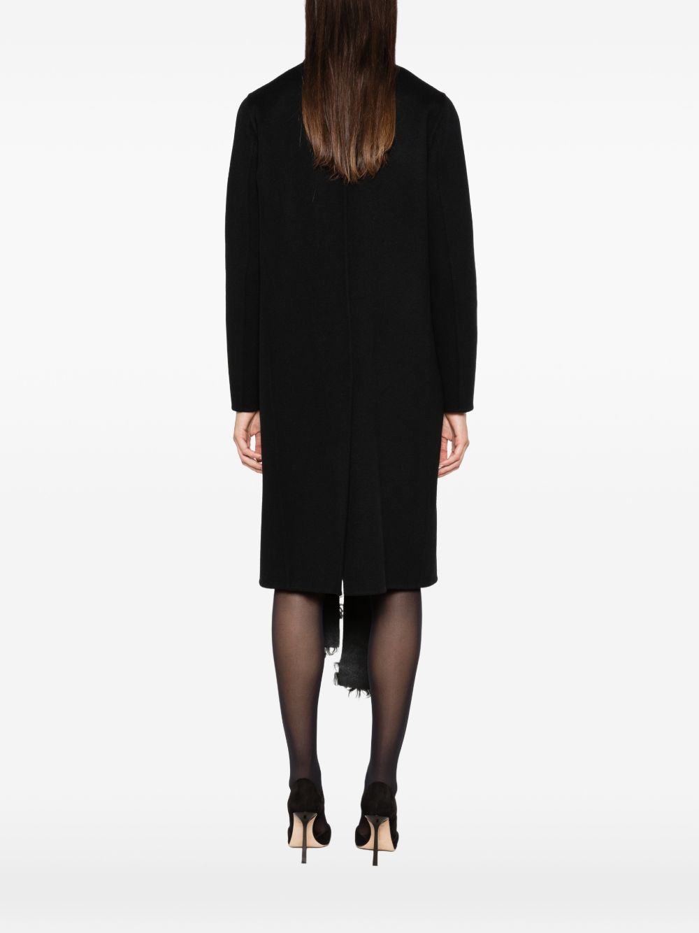 Wool and shearling coat FF6214 B1H1F0QA1 FENDI 