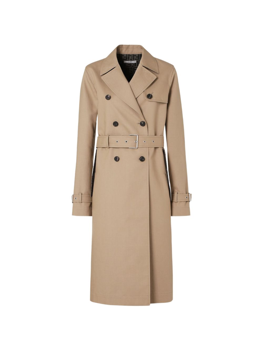 Mackintosh fabric trench coat FF6241 B1UEF0CJU FENDI 
