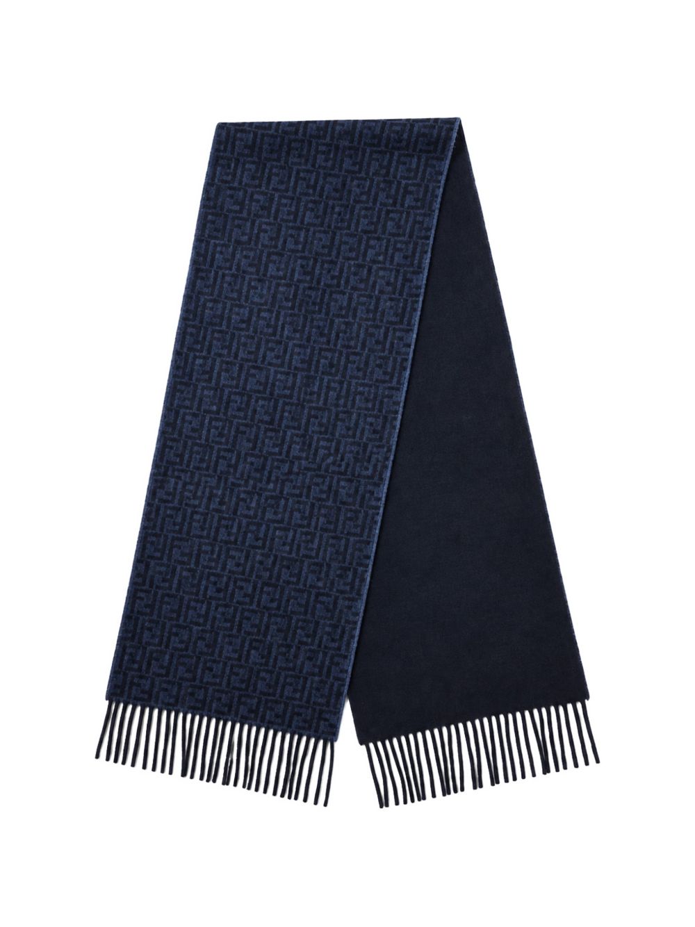 FF wool and cashmere scarf FXS417 B1VZF1Y81 FENDI 