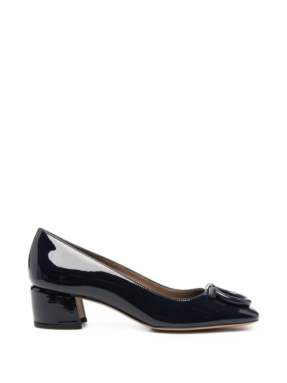 Maxi GANCINI pump 01K450 MARA 40 795025NAVY FERRAGAMO 