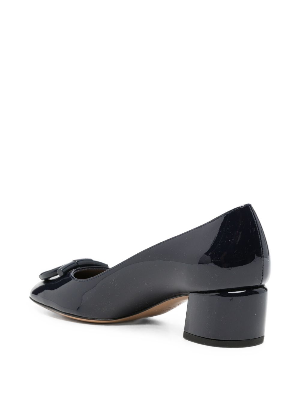 Maxi GANCINI pump 01K450 MARA 40 795025NAVY FERRAGAMO 